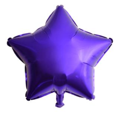 Yıldız Folyo Balon Mor 18 INÇ